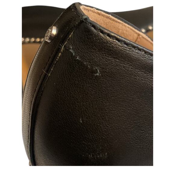 BCBGeneration Pumps High Heel Women's Size 6.5 Black Silver Holli Chain - Picture 8 of 14